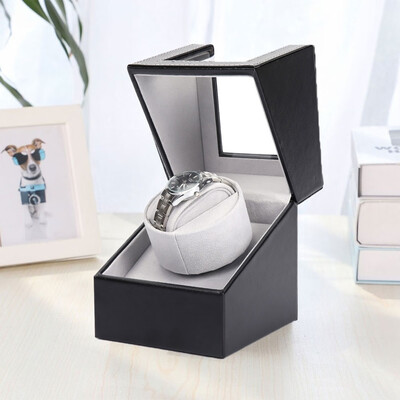 Automatic Single Watch Winder Motor Shaker PU Leather Watch Display Box without Watch
Automatic Single Watch Winder Motor Shaker PU Leather Watch Display Box without Watch