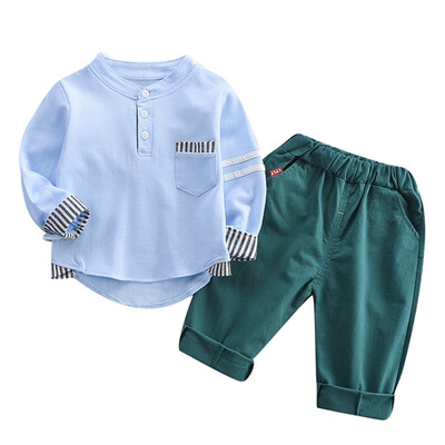 Autumn Children Baby Boys Cute Casual Long Sleeve Striped Print T-shirt Blouse TopsPants Trouser Set
Autumn Children Baby Boys Cute Casual Long Sleeve Striped Print T-shirt Blouse TopsPants Trouser Set
