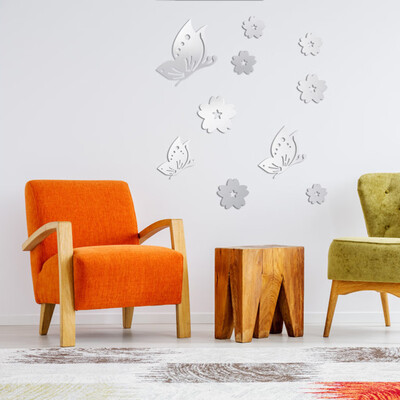 〖Follure〗Acrylic 3D Butterfly Combination Mirror Effect Wall Sticker Decal Home Decor
〖Follure〗Acrylic 3D Butterfly Combination Mirror Effect Wall Sticker Decal Home Decor