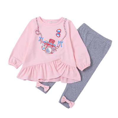 Autumn Baby Girls Clothes Set Kid Cartoon Print T shirt Outfits Set Toddler Warm Blouse Trousers Pants Clothes
Autumn Baby Girls Clothes Set Kid Cartoon Print T shirt Outfits Set Toddler Warm Blouse Trousers Pants Clothes