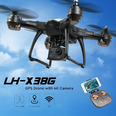 LH-X38G GPS Drone with Camera 1080P WiFi FPV Drone Auto Following Altitude Hold RC Quadcopter
LH-X38G GPS Drone with Camera 1080P WiFi FPV Drone Auto Following Altitude Hold RC Quadcopter