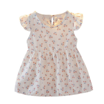 Summer Baby Girl Dress Sleeveless Cherry Pattern Cute Princess Kids Dresses For Girls Toddler Clothes
Summer Baby Girl Dress Sleeveless Cherry Pattern Cute Princess Kids Dresses For Girls Toddler Clothes
