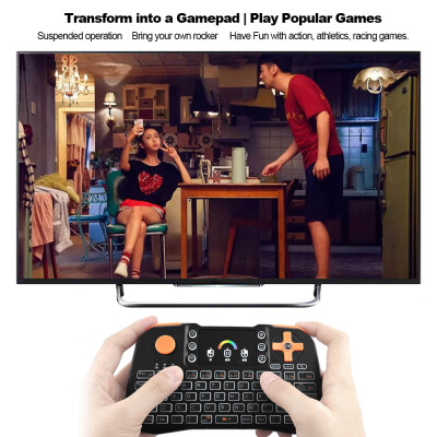 TZ10 24GHz Wireless Keyboard Touchpad Mouse Handheld Remote Control with Colorful Backlight for Android TV Box Smart TV PC Notebo
TZ10 24GHz Wireless Keyboard Touchpad Mouse Handheld Remote Control with Colorful Backlight for Android TV Box Smart TV PC Notebo
