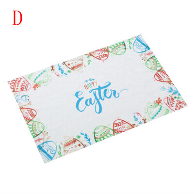 Toponeto Easter Funny Bunny Bottom&Colorful Eggs Placemats Holiday Non Slip Heat-Resistant
Toponeto Easter Funny Bunny Bottom&Colorful Eggs Placemats Holiday Non Slip Heat-Resistant