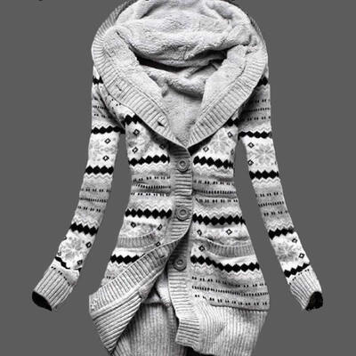 Plus Size Fashion Casual Women Thermal Hooded Coat Winter Cardigan long Overcoat Outwear
Plus Size Fashion Casual Women Thermal Hooded Coat Winter Cardigan long Overcoat Outwear