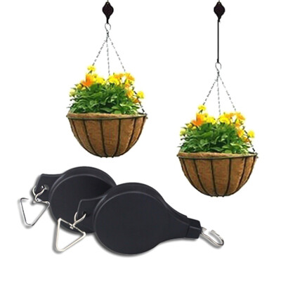 2PcsSet Retractable Hanging Basket Pull Down Hanger Pulley Garden Baskets Plant Pots Hanging Basin Hook Greenhouse
2PcsSet Retractable Hanging Basket Pull Down Hanger Pulley Garden Baskets Plant Pots Hanging Basin Hook Greenhouse