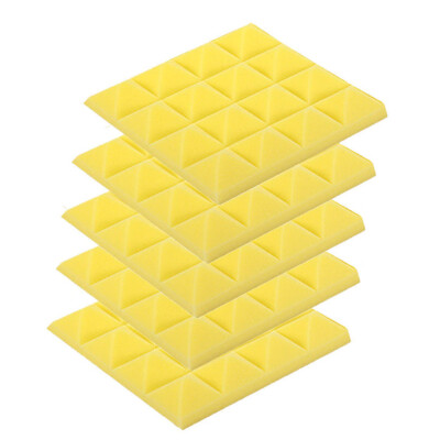Gobestart 5Pcs Acoustic Foam Panel Sound Stop Absorption Sponge Studio KTV Soundproof
Gobestart 5Pcs Acoustic Foam Panel Sound Stop Absorption Sponge Studio KTV Soundproof