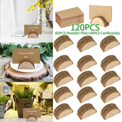 1208040pcs Wooden Name Place Cards Holders Wedding Party Direction Signs Home Supplies for Wedding Decoration
1208040pcs Wooden Name Place Cards Holders Wedding Party Direction Signs Home Supplies for Wedding Decoration