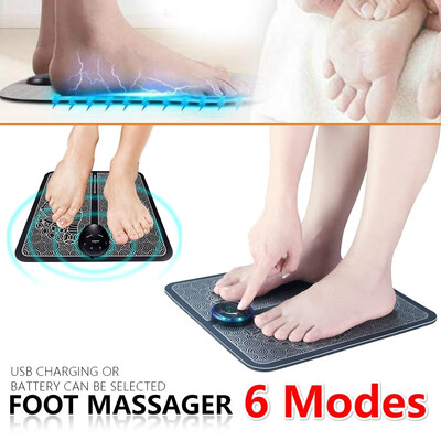 EMS Foot Massager Pulse Massager Multi-Modes Physiotherapy Electric Foot Massage Cushion BatteryUSB Charging
EMS Foot Massager Pulse Massager Multi-Modes Physiotherapy Electric Foot Massage Cushion BatteryUSB Charging