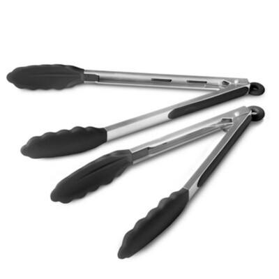 Barbecue Salad Food Clip Silicone Cover Handle BBQ Tongs Stainless Steel Kitchen Multifunction Grill Tools New
Barbecue Salad Food Clip Silicone Cover Handle BBQ Tongs Stainless Steel Kitchen Multifunction Grill Tools New