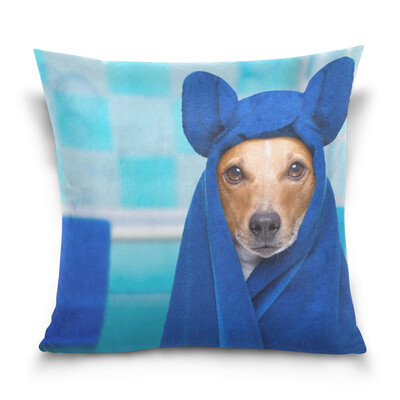 ALAZA Throw Pillow Case Decorative Pillow Covers 16 X 16 inch Dog In Shower Pattern Pillowcase
ALAZA Throw Pillow Case Decorative Pillow Covers 16 X 16 inch Dog In Shower Pattern Pillowcase