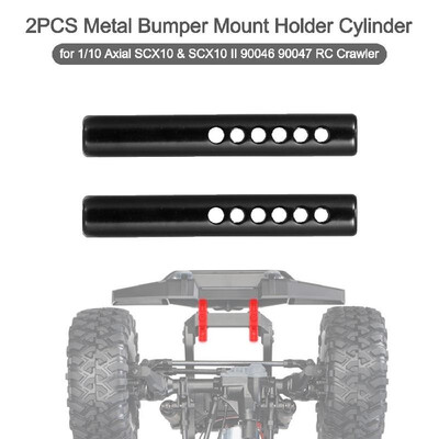 2PCS Metal Bumper Mount Holder Cylinder Post with Screws for 110 Axial SCX10 & SCX10 II 90046 90047 RC Crawler Car
2PCS Metal Bumper Mount Holder Cylinder Post with Screws for 110 Axial SCX10 & SCX10 II 90046 90047 RC Crawler Car