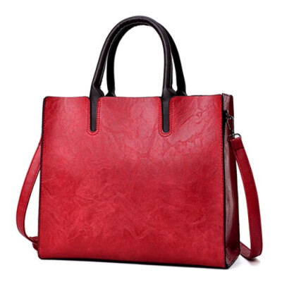 New Vintage Women Handbag Luxury Oil Wax PU Leather Shoulder Bag Casual Tote Large Bolsos Trunk Tote Bag
New Vintage Women Handbag Luxury Oil Wax PU Leather Shoulder Bag Casual Tote Large Bolsos Trunk Tote Bag