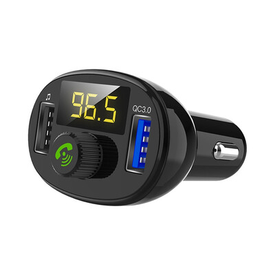 Swale 34A 2USB FM transmitter auxiliary modulator for car Bluetooth QC30 fast car charger kit hands-free audio MP3 player 34A f
Swale 34A 2USB FM transmitter auxiliary modulator for car Bluetooth QC30 fast car charger kit hands-free audio MP3 player 34A f