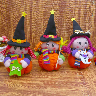 Halloween Festival Cute Small Plush Toy Doll Funny Doll Pumpkin Witch Decoration Ornaments Halloween Festival Ornaments
Halloween Festival Cute Small Plush Toy Doll Funny Doll Pumpkin Witch Decoration Ornaments Halloween Festival Ornaments