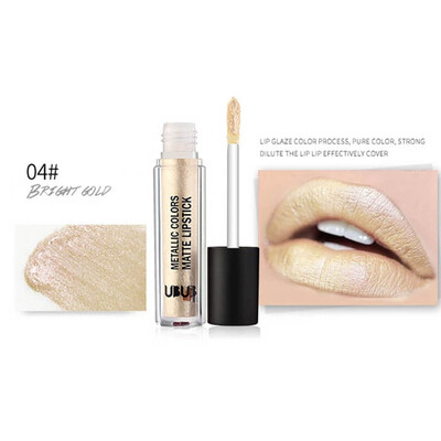 Metallic Lip Glaze Waterproof Non-stick Cup Long-lasting Brighten Shimmer Lip Gloss Maquiagem Lip Tint
Metallic Lip Glaze Waterproof Non-stick Cup Long-lasting Brighten Shimmer Lip Gloss Maquiagem Lip Tint