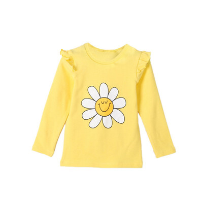 Toddler Girl T-shirt Long Sleeve Flowers Printed T-shirt Tops Cotton Casual Blouse Outfits Autumn
Toddler Girl T-shirt Long Sleeve Flowers Printed T-shirt Tops Cotton Casual Blouse Outfits Autumn