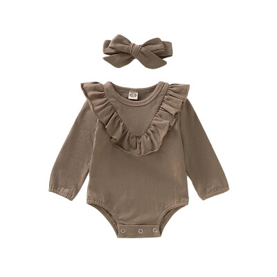 0-18M Autumn Infant Baby Girls Long Sleeve Floral Print Rompers Kids Bodysuit Jumpsuit With Headband
0-18M Autumn Infant Baby Girls Long Sleeve Floral Print Rompers Kids Bodysuit Jumpsuit With Headband