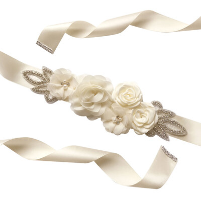 Rose Flower Faux Pearl Rhinestone Women Bride Dress Belt Girdle Waist Band Decor
Rose Flower Faux Pearl Rhinestone Women Bride Dress Belt Girdle Waist Band Decor