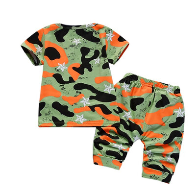 Summer Clothing Set 2019 Boy Clothes Kids Thick Short Sleeves Camouflage ShirtShorts 2pcs Suit Children Clothing
Summer Clothing Set 2019 Boy Clothes Kids Thick Short Sleeves Camouflage ShirtShorts 2pcs Suit Children Clothing