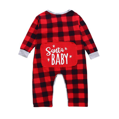 Fahion Autumn Infant Baby Rompers Boys Girls Long Sleeve Plaid Print Kids Casual Jumpsuit
Fahion Autumn Infant Baby Rompers Boys Girls Long Sleeve Plaid Print Kids Casual Jumpsuit