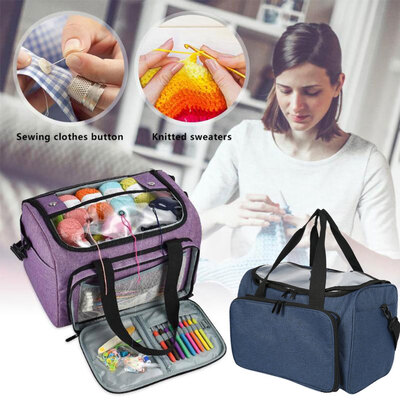 Wool storage bag Portable DIY Large Knitting Organizer Crochet Tote Bag Yarn Crochet Storage Bag
Wool storage bag Portable DIY Large Knitting Organizer Crochet Tote Bag Yarn Crochet Storage Bag