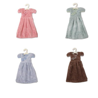 Lovely Dress Shaped Pattern Super Absorbent Microfiber Household Hand Towel Kids Bathroom Kitchen Handkerchief
Lovely Dress Shaped Pattern Super Absorbent Microfiber Household Hand Towel Kids Bathroom Kitchen Handkerchief