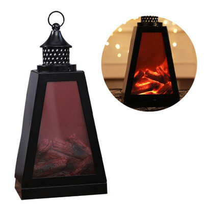 Realistic Fireplace Lantern Battery Operated Vintage Style Decorative Flame Effect LED Lamp Christmas Home Party Decorations
Realistic Fireplace Lantern Battery Operated Vintage Style Decorative Flame Effect LED Lamp Christmas Home Party Decorations