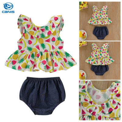 UK Toddler Baby Girls Kid Summer Pineapple Tops Denim Shorts Outfits Clothes HOT
UK Toddler Baby Girls Kid Summer Pineapple Tops Denim Shorts Outfits Clothes HOT