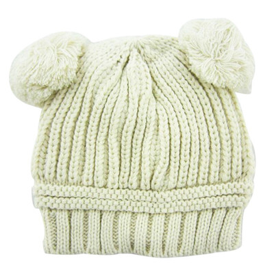 Toddler Children Caps Baby Caps Boys Girls Dual Ball Knitted Crochet Beanie Hairball Ear Baby Hats S08
Toddler Children Caps Baby Caps Boys Girls Dual Ball Knitted Crochet Beanie Hairball Ear Baby Hats S08