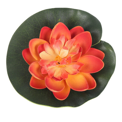 5PCS Artificial Lotus Water Lily Floating Flowers with Leaves for Home Garden Pond Aquarium Wedding Holiday Party Garden Decor
5PCS Artificial Lotus Water Lily Floating Flowers with Leaves for Home Garden Pond Aquarium Wedding Holiday Party Garden Decor