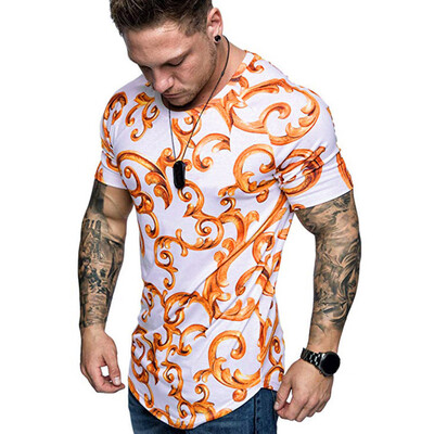 Toponeto Summer Mens Casual Short-sleeved Ethnic Style Round Neck Fitness T-shirt Top
Toponeto Summer Mens Casual Short-sleeved Ethnic Style Round Neck Fitness T-shirt Top