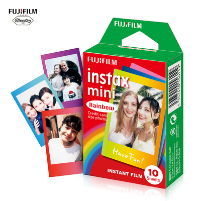 Fujifilm Instax Mini 10 Sheets Colorful Rainbow Film Photo Paper Snapshot Album Instant Print for Fujifilm Instax Mini 7s82590
Fujifilm Instax Mini 10 Sheets Colorful Rainbow Film Photo Paper Snapshot Album Instant Print for Fujifilm Instax Mini 7s82590