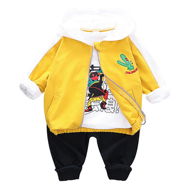 Autumn Baby Boy Girl Cute Long Sleeve Cartoon Print T-shirt Hoodie Dinosaur Sweatshirt Trousers Casual Outfits
Autumn Baby Boy Girl Cute Long Sleeve Cartoon Print T-shirt Hoodie Dinosaur Sweatshirt Trousers Casual Outfits