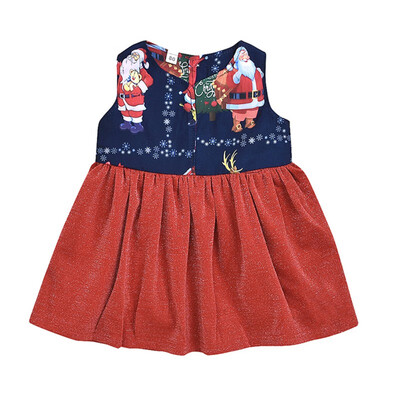 Baby Girl Christmas Dress Cartoon Print Sleeveless Patchwork Dress Kids Toddler Pageant Sundress Baby Clothes
Baby Girl Christmas Dress Cartoon Print Sleeveless Patchwork Dress Kids Toddler Pageant Sundress Baby Clothes
