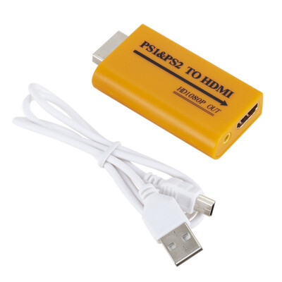 New upgrade Support 1080P output PS1 & PS2 to HDMI with 35mm audio video Converte For PS1 PS2 Player to HDMI Adapter For HDTV
New upgrade Support 1080P output PS1 & PS2 to HDMI with 35mm audio video Converte For PS1 PS2 Player to HDMI Adapter For HDTV