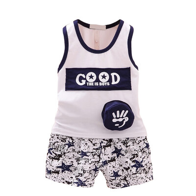 Summer Baby Kids Boys Girls Casual Clothing Sets Cotton Cartoon Sleeveless Tops Tee Shorts Pants Beach Style
Summer Baby Kids Boys Girls Casual Clothing Sets Cotton Cartoon Sleeveless Tops Tee Shorts Pants Beach Style