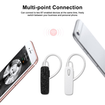 AL7 Wireless Bluetooth Headphone Single-ear Business Headset Ear Hook with Mic Ear Hook
AL7 Wireless Bluetooth Headphone Single-ear Business Headset Ear Hook with Mic Ear Hook