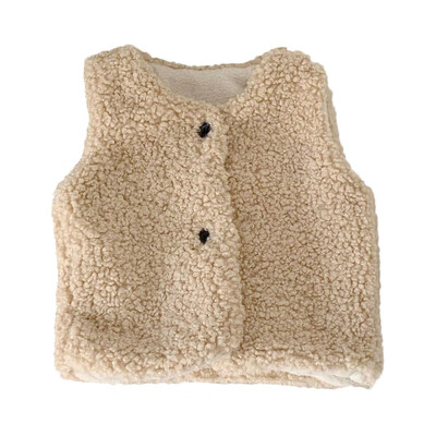 Winter Children Girls Cute Warm Thick Faux Fur Vest Jacket Solid Color Round Collar Tops Outwears
Winter Children Girls Cute Warm Thick Faux Fur Vest Jacket Solid Color Round Collar Tops Outwears