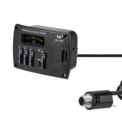 Acoustic Guitar 3 Bands EQ Equalizer Preamp Piezo Pickup System with LCD Dispaly Digital Tuner
Acoustic Guitar 3 Bands EQ Equalizer Preamp Piezo Pickup System with LCD Dispaly Digital Tuner