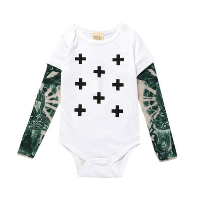 Baby Boy Rompers Mesh Tattoo Long Sleeve Jumpsuits Infant Clothes Baby Clothes Newborn Baby Boy
Baby Boy Rompers Mesh Tattoo Long Sleeve Jumpsuits Infant Clothes Baby Clothes Newborn Baby Boy