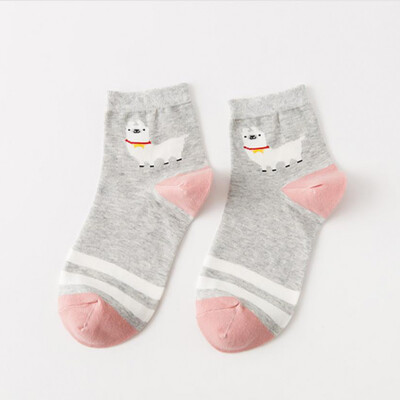 Cartoon Alpaca Socks Casual Cotton Short Socks Elastic Stretch Breathable Socks Women Gifts
Cartoon Alpaca Socks Casual Cotton Short Socks Elastic Stretch Breathable Socks Women Gifts