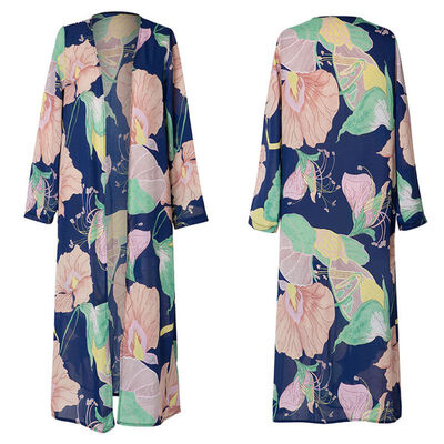 Women Chiffon Kimono Cardigan Floral Printed Long Sleeve Blouse Summer Autumn Beach Cover Up Long Tops Boho Loose Ladies Shirts
Women Chiffon Kimono Cardigan Floral Printed Long Sleeve Blouse Summer Autumn Beach Cover Up Long Tops Boho Loose Ladies Shirts
