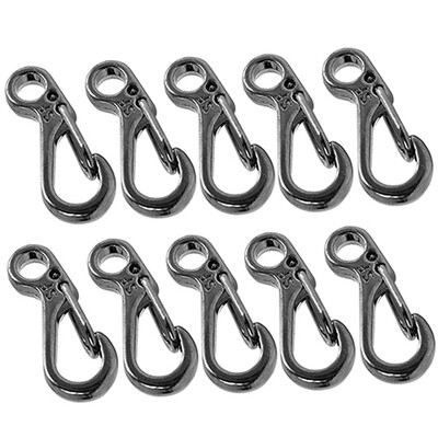 10PCSSET Spring Buckle Snap Alloy Nickel-Free Plating Mini Key Ring Carabiner Bottle Hook Paracord Camping Accessories
10PCSSET Spring Buckle Snap Alloy Nickel-Free Plating Mini Key Ring Carabiner Bottle Hook Paracord Camping Accessories