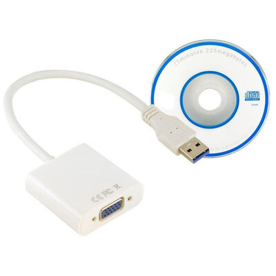 USB 30 to VGA Adapter USB 30 to VGA Video Graphic Card Multi-Display External Cable Adapter for PC Laptop WindowsDesktop
USB 30 to VGA Adapter USB 30 to VGA Video Graphic Card Multi-Display External Cable Adapter for PC Laptop WindowsDesktop