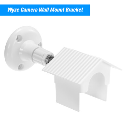 Wyze Camera Wall Mount Bracket 360 Degree Protective Adjustable Mount with Weather Proof Cover Case Indoor&Outdoor for WyzeCam
Wyze Camera Wall Mount Bracket 360 Degree Protective Adjustable Mount with Weather Proof Cover Case Indoor&Outdoor for WyzeCam