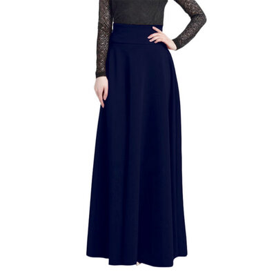 2018 Fashion High Waist Pleat Elegant Casual Streetwear Long Ladies Soft Solid Color Skirt Plus Size -5XL
2018 Fashion High Waist Pleat Elegant Casual Streetwear Long Ladies Soft Solid Color Skirt Plus Size -5XL