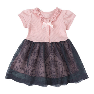 Summer Kids Girls Casual Short Sleeve Bowknot Design Dress Costume Baby Children Mesh Dresses
Summer Kids Girls Casual Short Sleeve Bowknot Design Dress Costume Baby Children Mesh Dresses