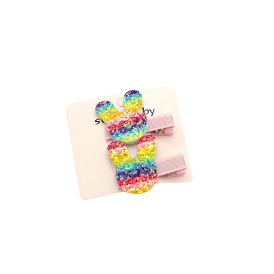 Rainbow Baby Girl Hair Clips Duckbill Clip Star Heart Crown Shape Hair Pin Set Children Hairpin Princess Hair Accessories
Rainbow Baby Girl Hair Clips Duckbill Clip Star Heart Crown Shape Hair Pin Set Children Hairpin Princess Hair Accessories