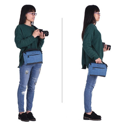 Andoer Cuboid-shaped DSLR Camera Shoulder Bag Portable Fashion Polyester Camera Case for 1 Camera 2 Lenses&Small Accessories f
Andoer Cuboid-shaped DSLR Camera Shoulder Bag Portable Fashion Polyester Camera Case for 1 Camera 2 Lenses&Small Accessories f